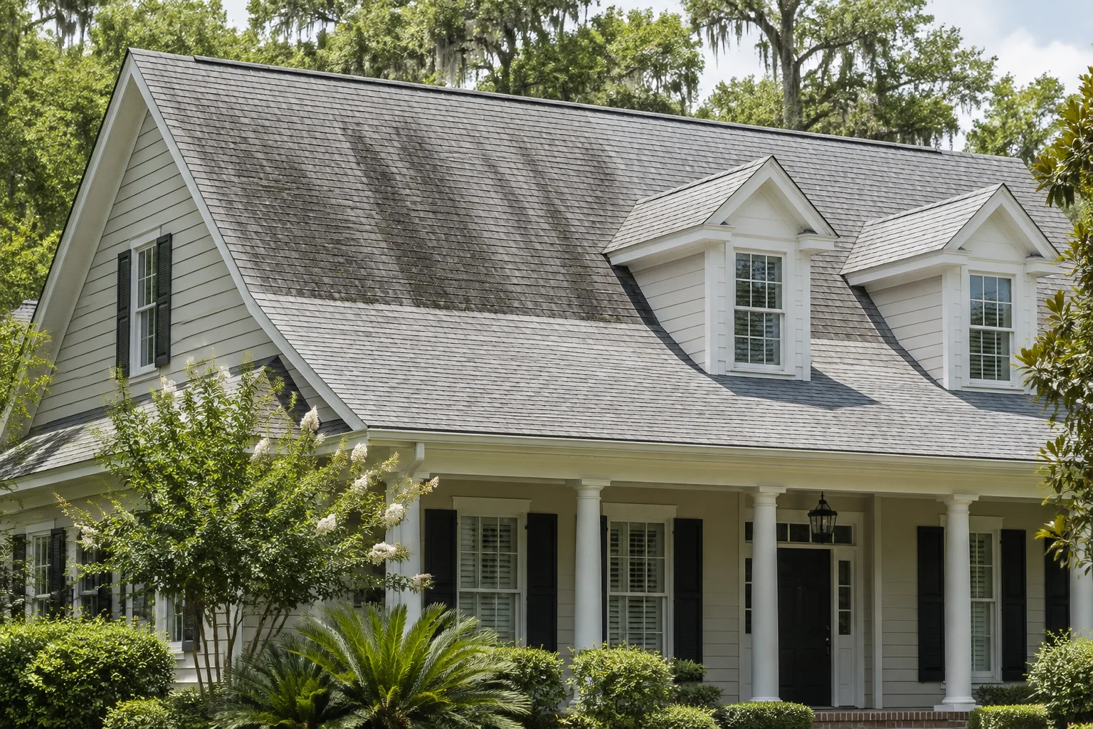 Those Black Streaks on Your Shingles: What They Are and What to Do